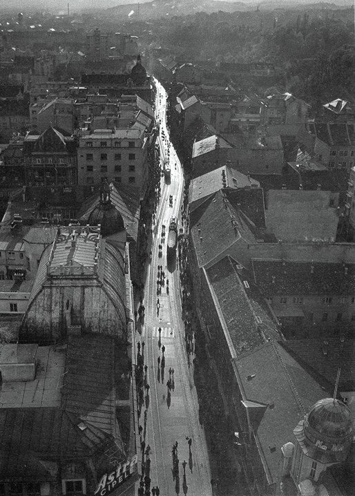 Ilica seen from above